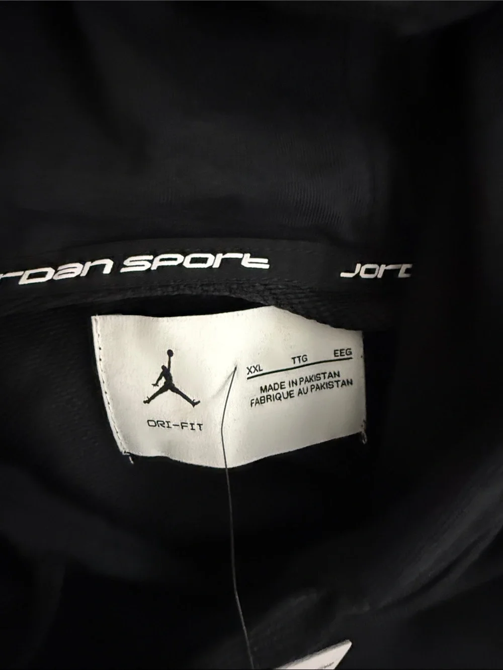 Jordan black hoodie